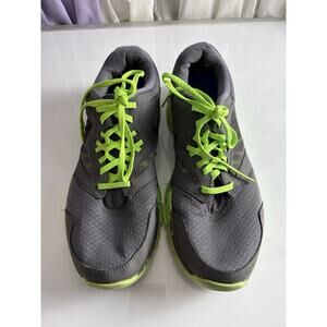 Nike Walking Sneakers Men’s 11.5 Gray Green Athletic Support Shoes